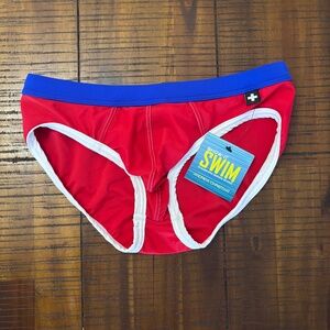 Andrew Christian Men's Varsity Swim Brief Show It